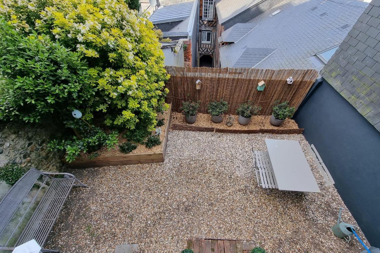 Villa Le Jardin d'Eugene - Casa 4P - Terraza - Centro Histórico Honfleur Exterior foto