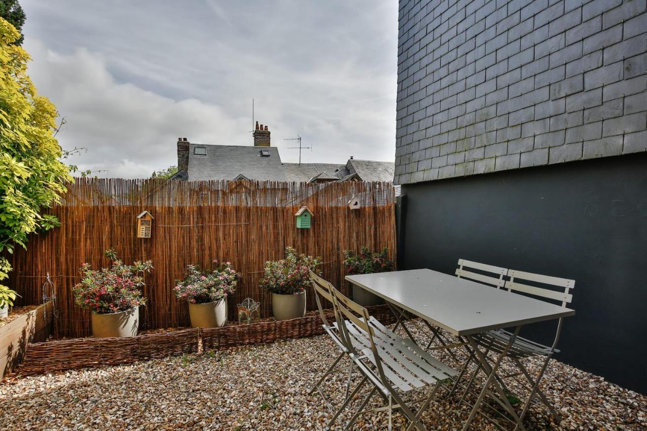 Villa Le Jardin d'Eugene - Casa 4P - Terraza - Centro Histórico Honfleur Exterior foto